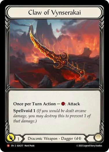 Claw of Vynserakai (SEA257) [High Seas]