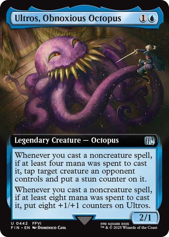 Image for Ultros, Obnoxious Octopus (Extended Art) (442) (FINAL FANTASY) - Magic: The Gathering