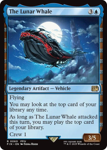 Image for The Lunar Whale (60) (FINAL FANTASY) - Magic: The Gathering