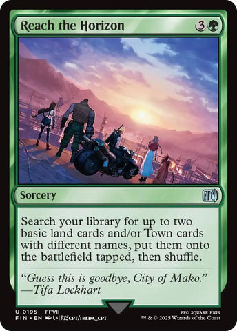 Image for Reach the Horizon (195) (FINAL FANTASY) - Magic: The Gathering