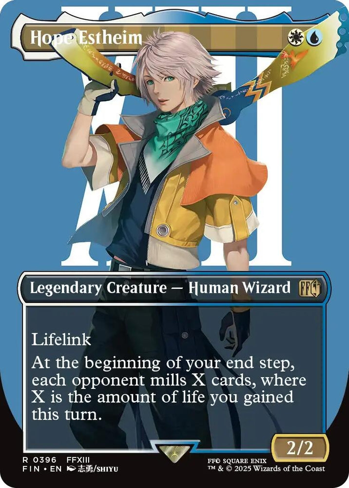 Image for Hope Estheim (Borderless) (396) (FINAL FANTASY) - Magic: The Gathering