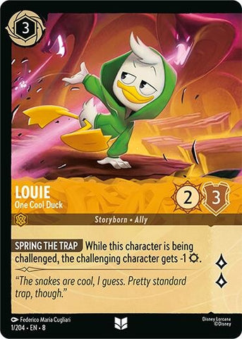 Louie - One Cool Duck (Foil) (1/204) (Reign of Jafar)