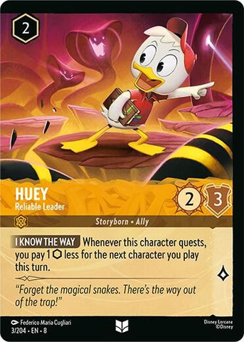 Huey - Reliable Leader (Foil) (3/204) (Reign of Jafar)