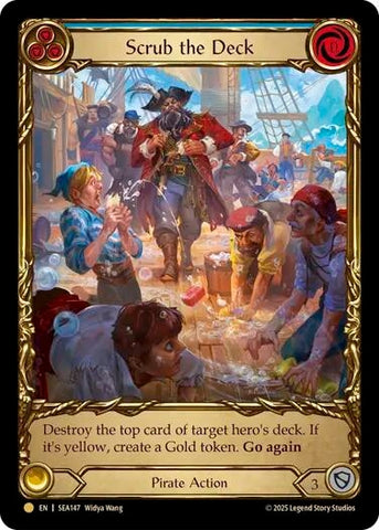 Scrub the Deck (Treasure) (SEA147) (High Seas)