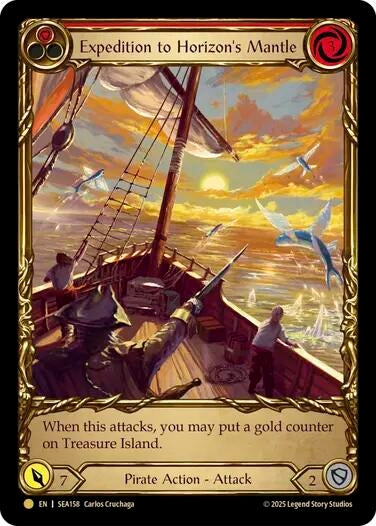Image for Expedition to Horizon's Mantle (Treasure) (SEA158) (High Seas) - Flesh and Blood TCG