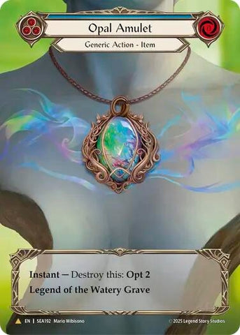 Image for Opal Amulet (Treasure) (SEA192) (High Seas) - Flesh and Blood TCG