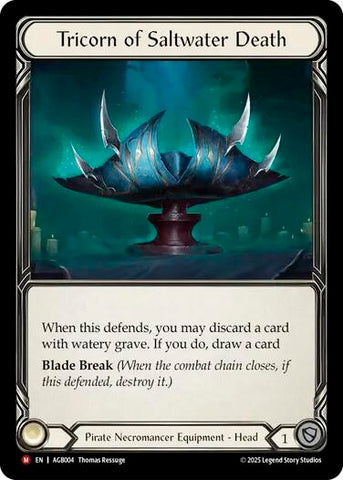 Image for Tricorn of Saltwater Death (AGB004) (Armory Deck: Gravy Bones) - Flesh and Blood TCG