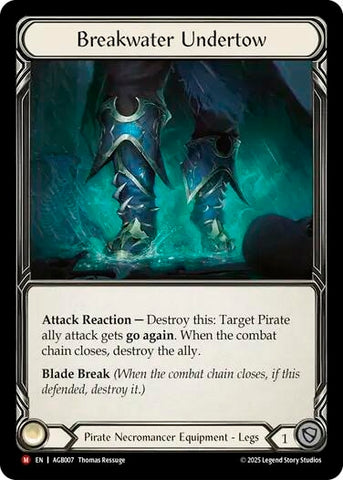 Image for Breakwater Undertow (AGB007) (Armory Deck: Gravy Bones) - Flesh and Blood TCG