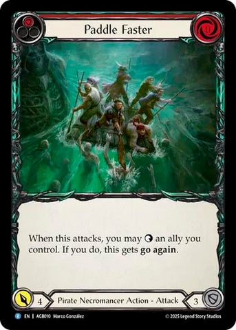 Image for Paddle Faster (AGB010) (Armory Deck: Gravy Bones) - Flesh and Blood TCG
