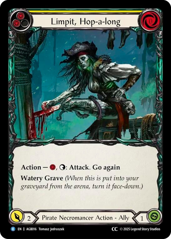 Image for Limpit, Hop-a-long (CC Tag) (AGB016) (Armory Deck: Gravy Bones) - Flesh and Blood TCG