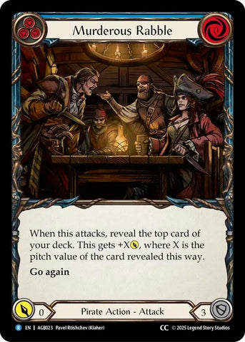 Image for Murderous Rabble (CC Tag) (AGB023) (Armory Deck: Gravy Bones) - Flesh and Blood TCG