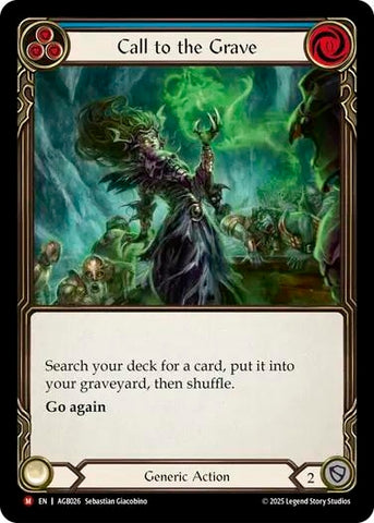 Image for Call to Grave (AGB026) (Armory Deck: Gravy Bones) - Flesh and Blood TCG