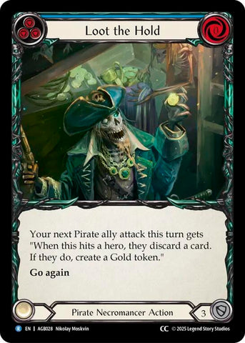Image for Loot the Hold (CC Tag) (AGB028) (Armory Deck: Gravy Bones) - Flesh and Blood TCG