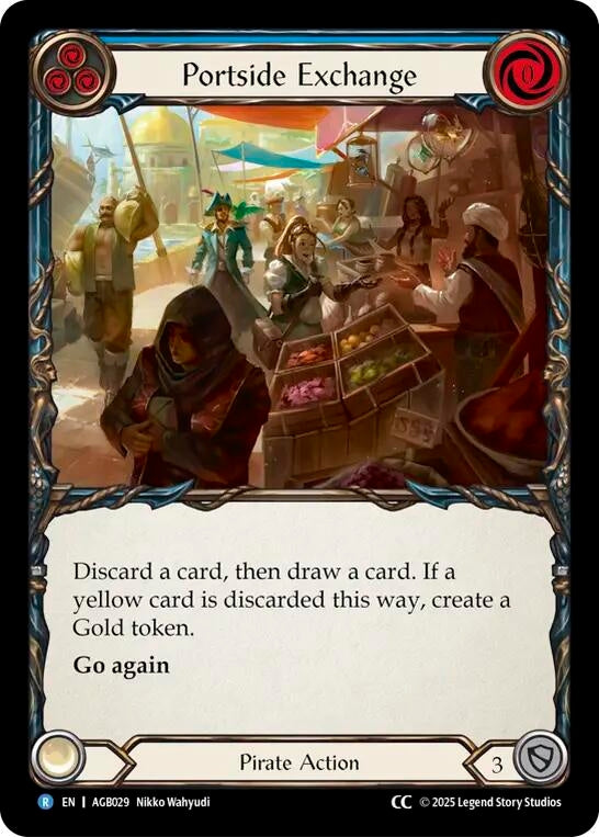 Image for Portside Exchange (CC Tag) (AGB029) (Armory Deck: Gravy Bones) - Flesh and Blood TCG