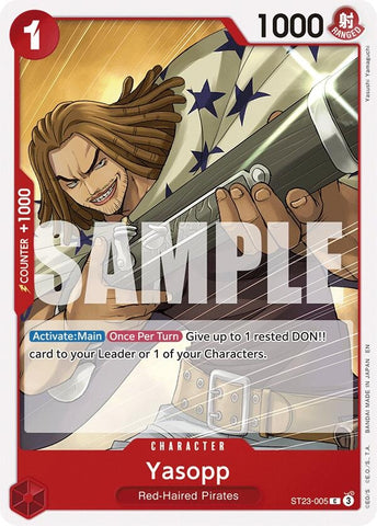 Yasopp (ST23-005) [Starter Deck 23: RED Shanks]