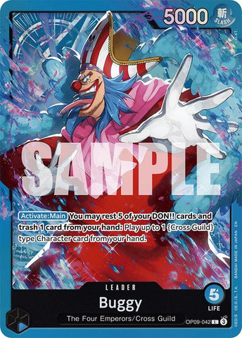 Buggy (OP09-042) (OP09-042) [Starter Deck 25: BLUE Buggy]