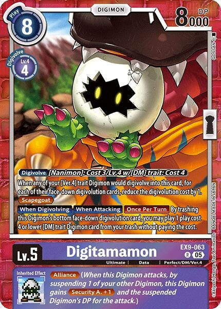 Digitamamon (EX9-063 R) (Versus Monsters)