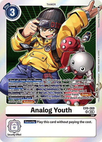 Analog Youth (EX9-069 SR) [Versus Monsters]