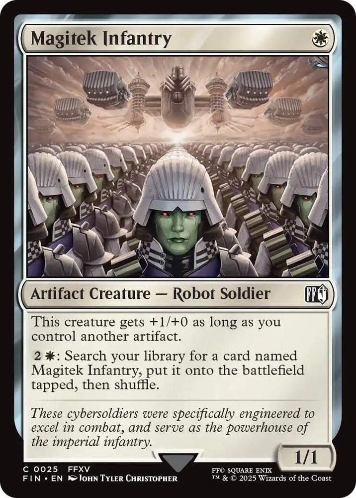 Image for Magitek Infantry (25) [FINAL FANTASY] - Magic: The Gathering