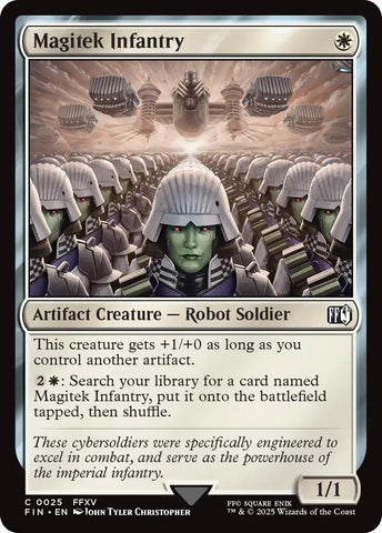 Image for Magitek Infantry (25) [FINAL FANTASY] - Magic: The Gathering