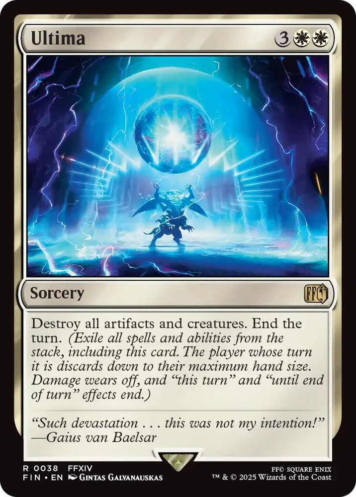 Image for Ultima (38) [FINAL FANTASY] - Magic: The Gathering