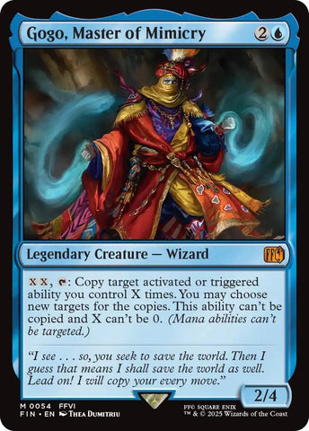 Image for Gogo, Master of Mimicry (54) [FINAL FANTASY] - Magic: The Gathering