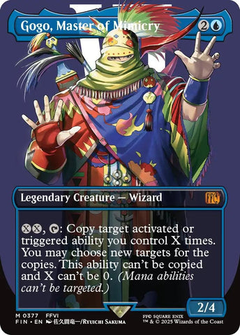 Image for Gogo, Master of Mimicry (Borderless) (377) [FINAL FANTASY] - Magic: The Gathering