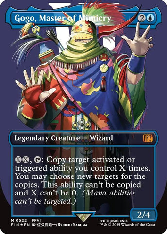 Image for Gogo, Master of Mimicry (Borderless) (Surge Foil) (522) [FINAL FANTASY] - Magic: The Gathering