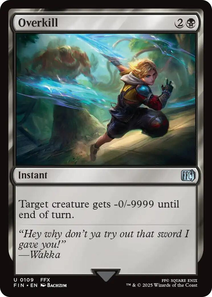 Image for Overkill (109) [FINAL FANTASY] - Magic: The Gathering