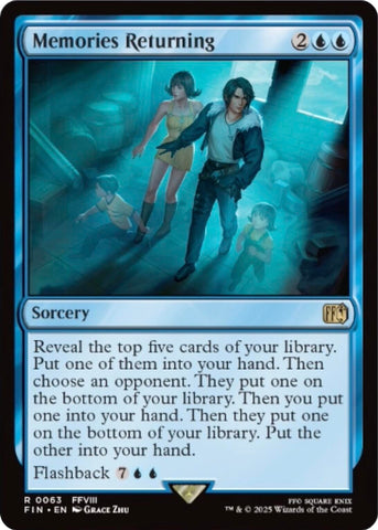 Image for Memories Returning (63) [FINAL FANTASY] - Magic: The Gathering