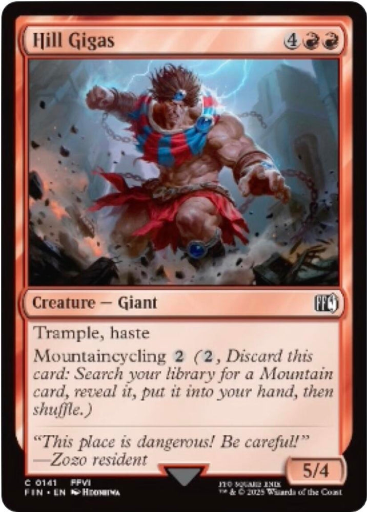 Image for Hill Gigas (141) [FINAL FANTASY] - Magic: The Gathering