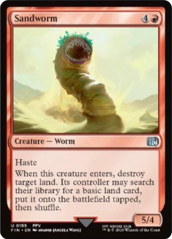 Image for Sandworm (155) [FINAL FANTASY] - Magic: The Gathering