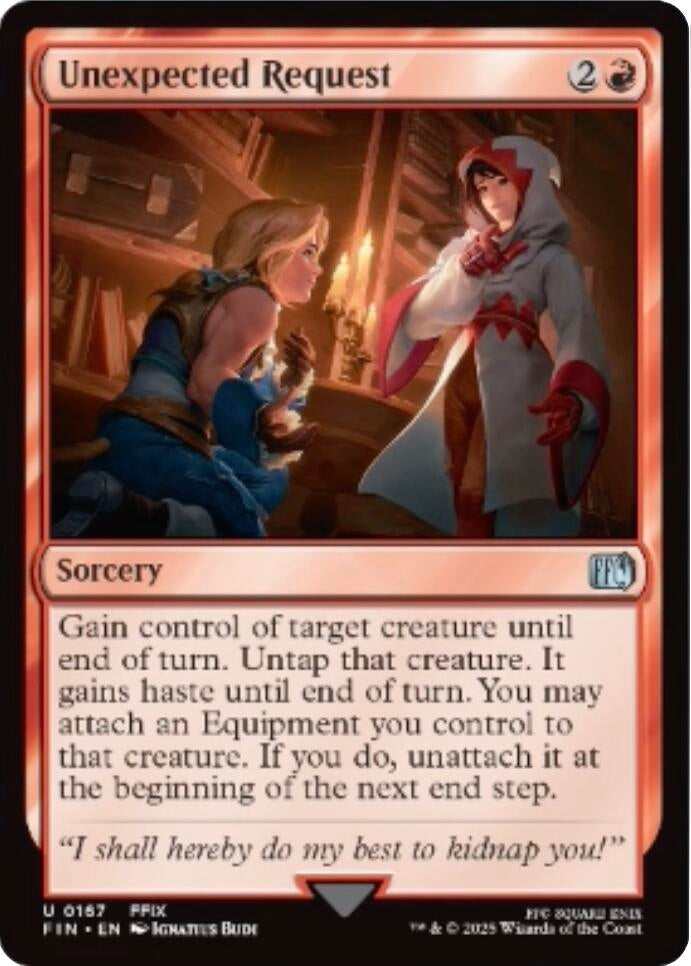 Image for Unexpected Request (167) [FINAL FANTASY] - Magic: The Gathering