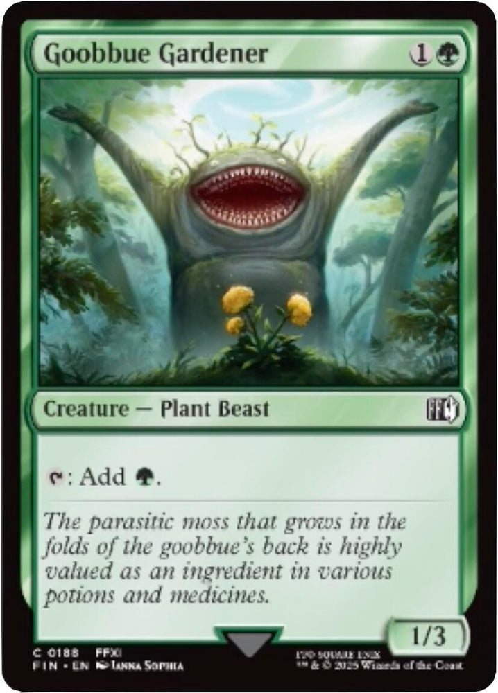 Image for Goobbue Gardener (188) [FINAL FANTASY] - Magic: The Gathering