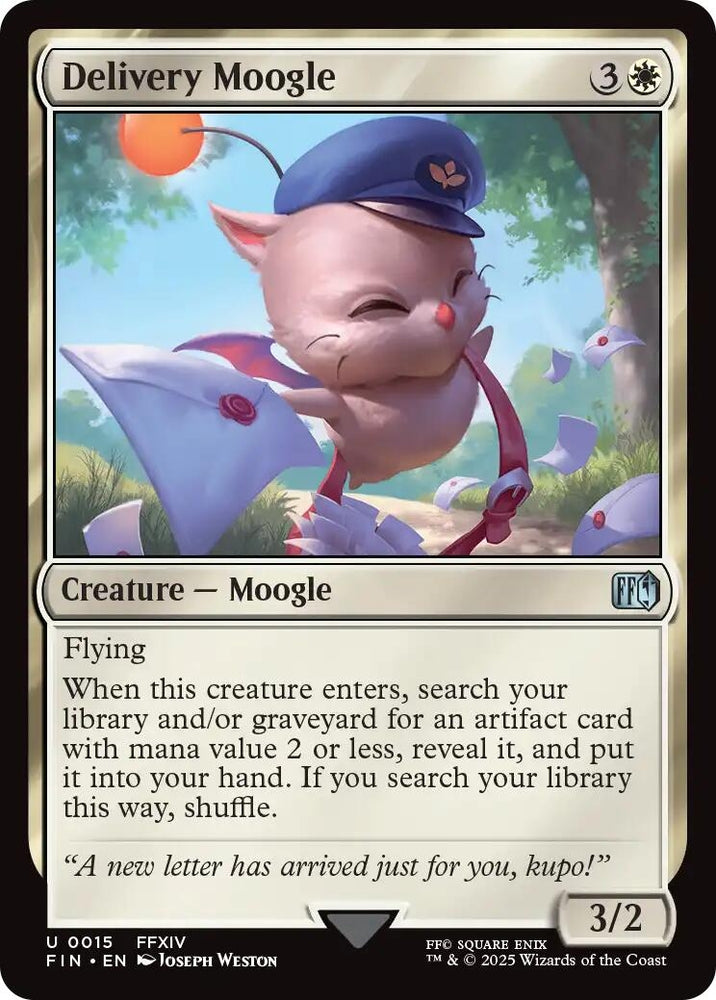 Image for Delivery Moogle (15) [FINAL FANTASY] - Magic: The Gathering