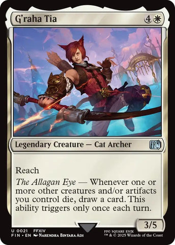 Image for G'raha Tia (21) [FINAL FANTASY] - Magic: The Gathering
