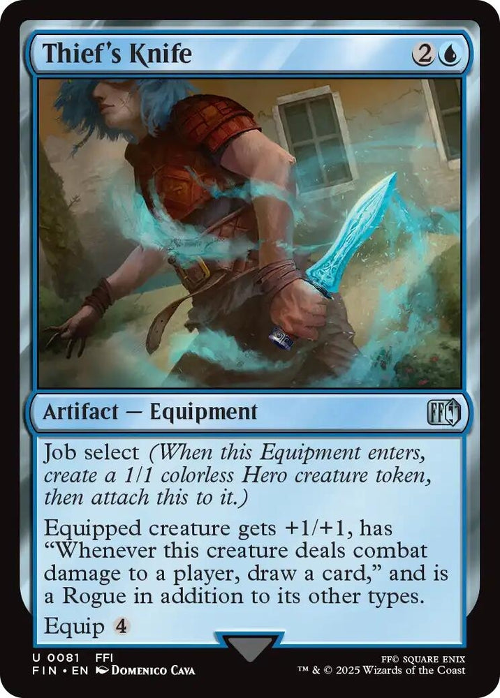 Image for Thief's Knife (81) [FINAL FANTASY] - Magic: The Gathering