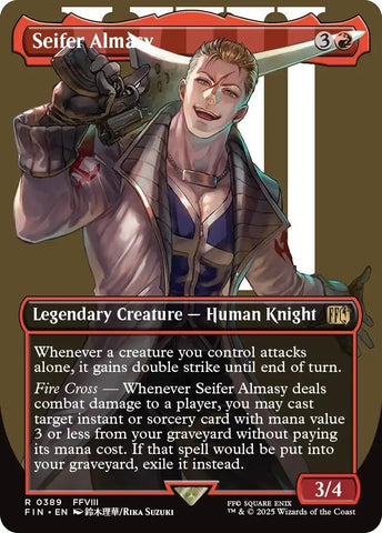 Image for Seifer Almasy (Borderless) (389) [FINAL FANTASY] - Magic: The Gathering