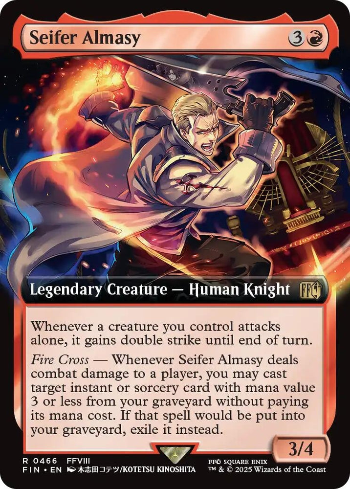 Image for Seifer Almasy (Extended Art) (466) [FINAL FANTASY] - Magic: The Gathering