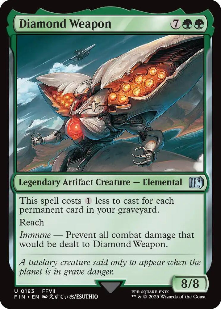 Image for Diamond Weapon (183) [FINAL FANTASY] - Magic: The Gathering