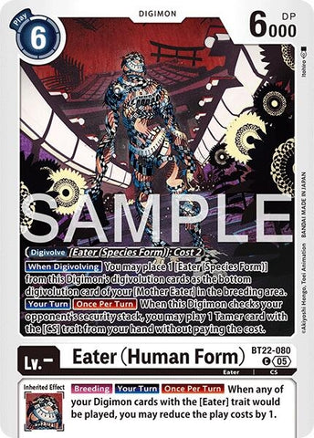 Eater (Human Form) (BT22-080 C) (Cyber Eden)