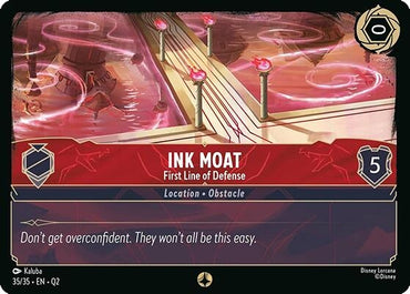 Ink Moat - First Line of Defense (35/35) (Illumineer's Quest: Palace Heist)