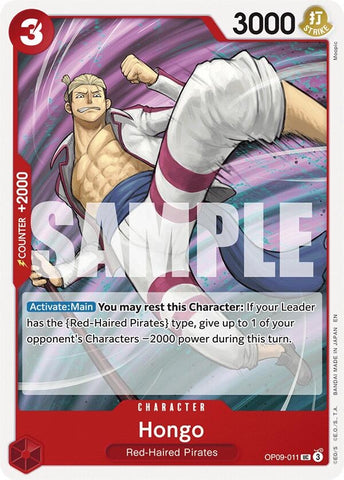 Hongo (Reprint) (OP09-011) [Starter Deck 23: RED Shanks]