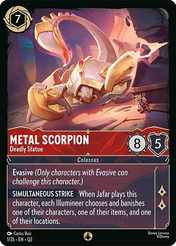 Metal Scorpion - Deadly Statue (1/35) (Illumineer's Quest: Palace Heist)