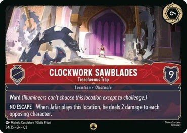 Clockwork Sawblades - Treacherous Trap (34/35) (Illumineer's Quest: Palace Heist)