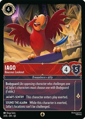 Iago - Raucous Lookout (3/35) (Illumineer's Quest: Palace Heist)