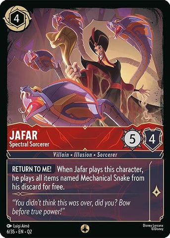 Jafar - Spectral Sorcerer (6/35) (Illumineer's Quest: Palace Heist)