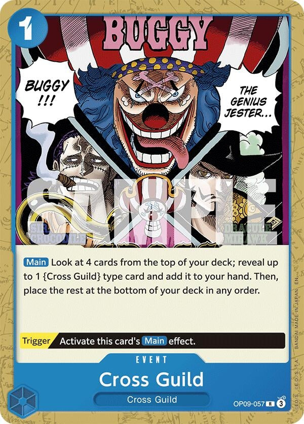 Cross Guild (Reprint) (OP09-057) [Starter Deck 25: BLUE Buggy]