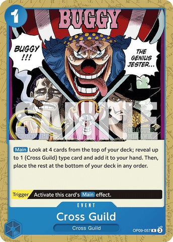 Cross Guild (Reprint) (OP09-057) [Starter Deck 25: BLUE Buggy]