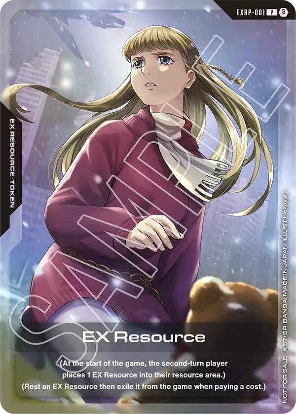 Image for EX Resource (EXRP-001) (Mobile Suit Gundam Wing) (EXRP-001) [Promotional EX Resource Tokens] - Gundam Card Game